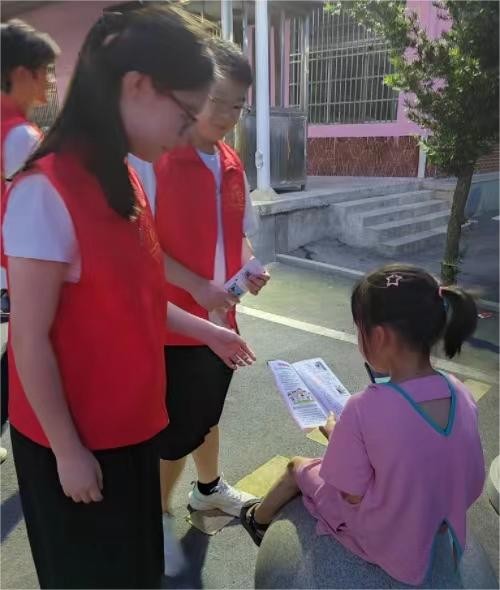 普及知识暖童心，志愿相伴护成长——湘大机力院学工助理团赴株洲市醴陵市泗汾镇暑期社会实践团