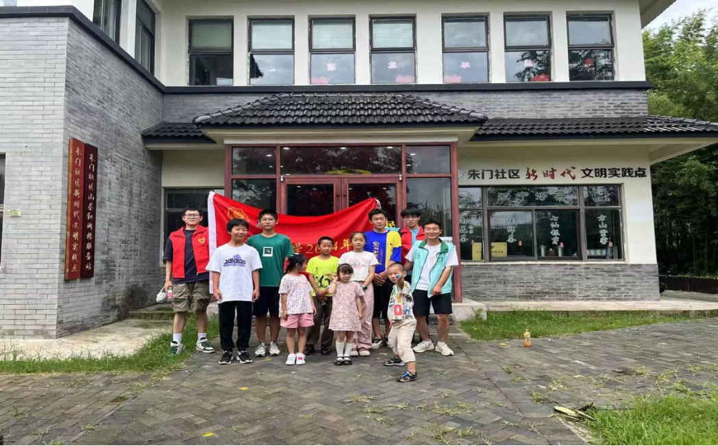 青春三下乡|河海大学“悦读护绿，巧分生态”环保科普调研团赴朱门社区开展三下乡社会实践