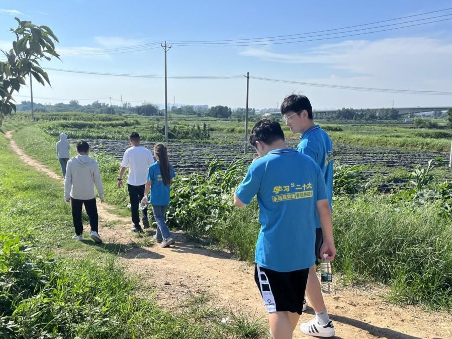 传峏山杨中医文化实践团赴巢湖市柘皋镇峏山村村委会向村委会主任侯捷汇报团队成果并商议后续发展事宜