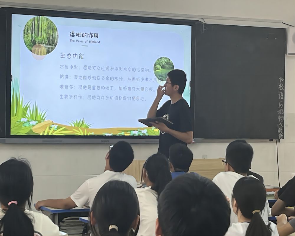 中南学子三下乡：知识传播，生态觉醒的火热探索